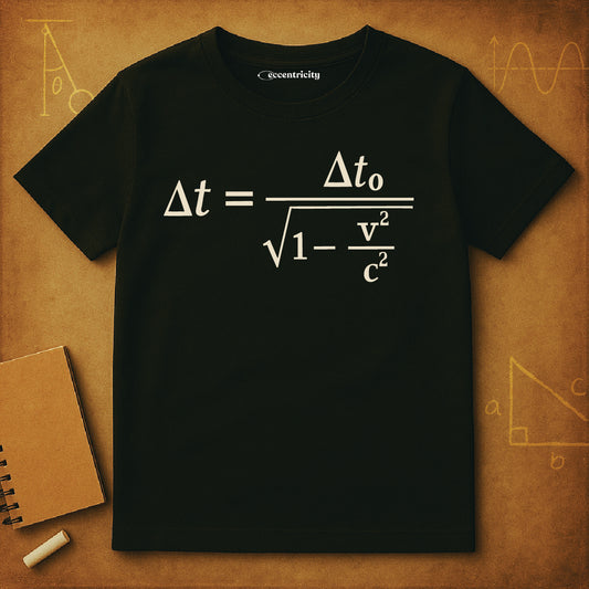 Time-Dilation Formula - Premium Physics Tee