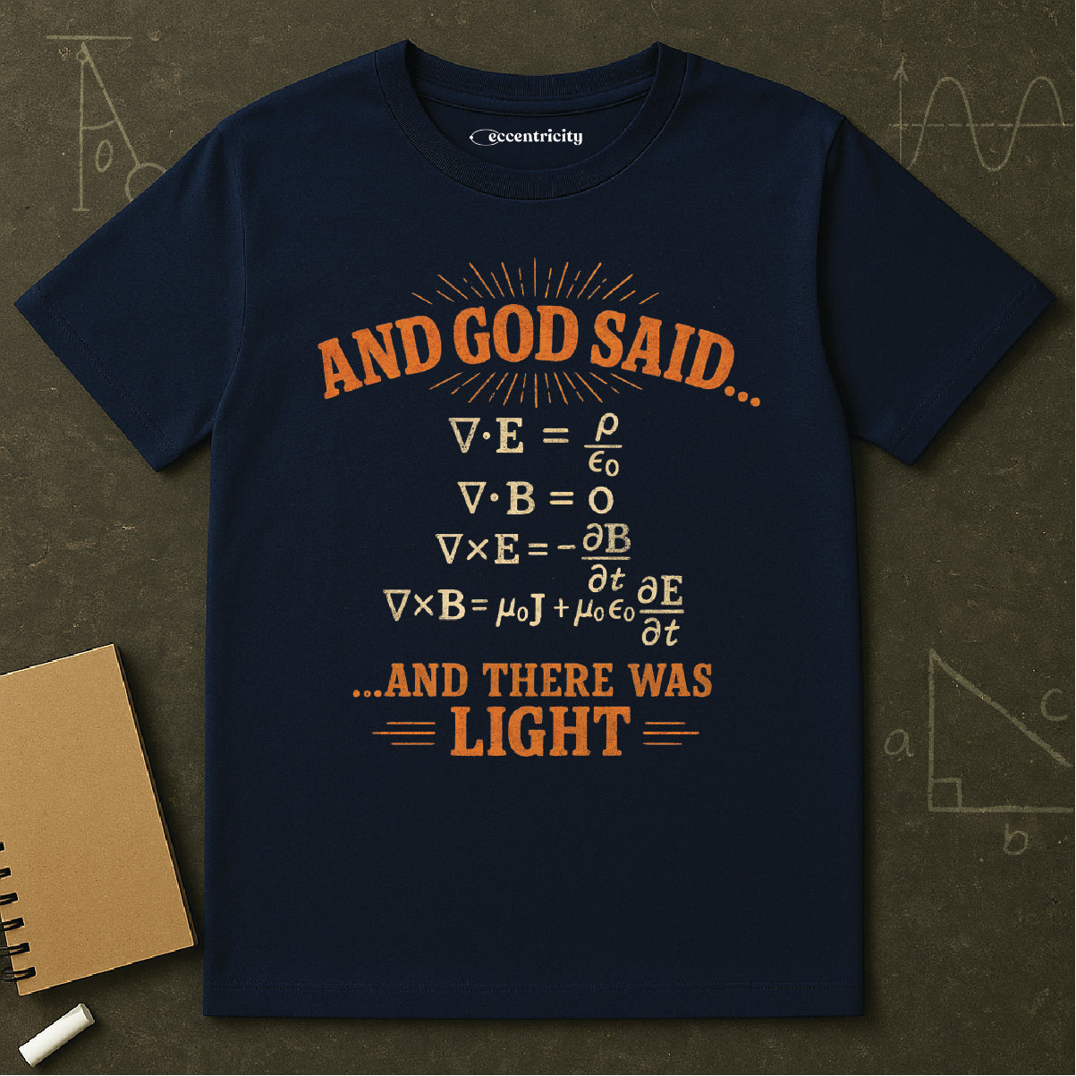 And God Said... - Premium Physics Tee