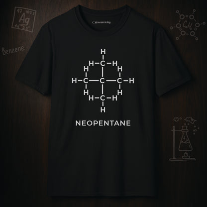 NEOPENTANE Structural Formula - An Ultimate Tee for Chemistry Lovers🧪⚡