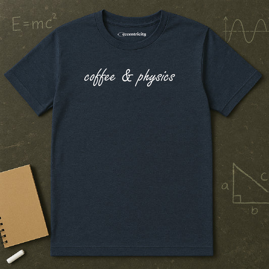 "Coffee & Physics" Unisex Softstyle Tee