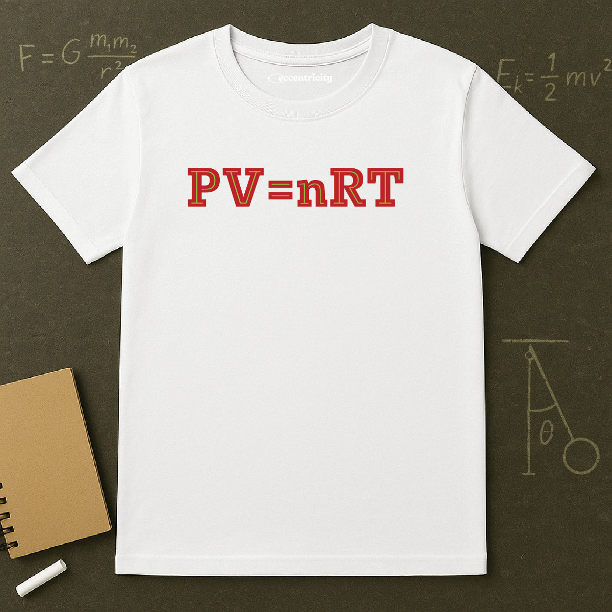 "PV=nRT" Physics Equation Shirt. Premium Physics Shirt