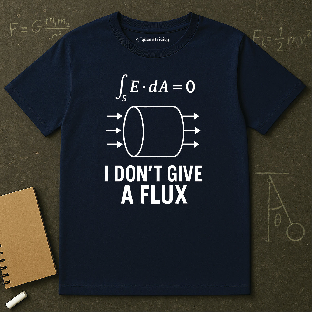 I don't Give A Flux - Premium Physics Shirt