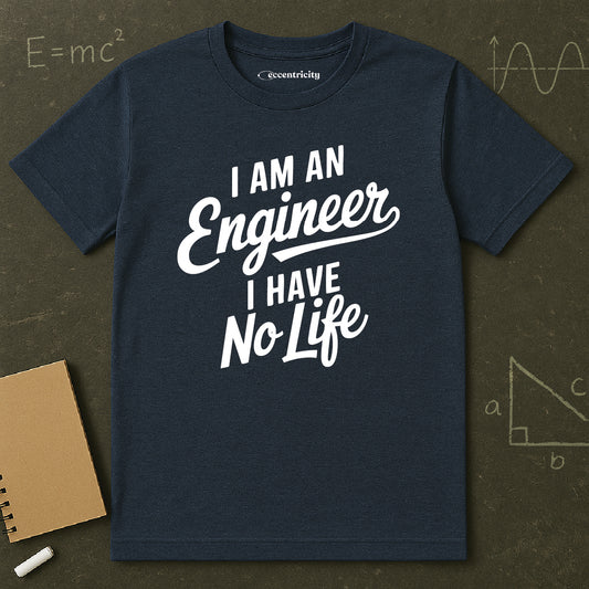 "I am an Engineer 002" Premium Physics Shirt