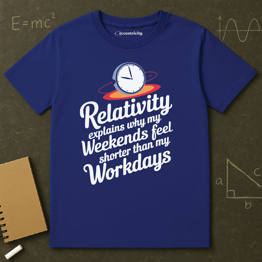"Relativity Explains 002" Premium Physics Shirt