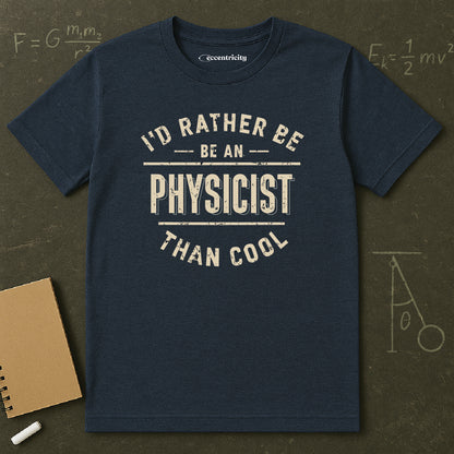 "I'd rather be a Physicist" Premium Physics Shirt