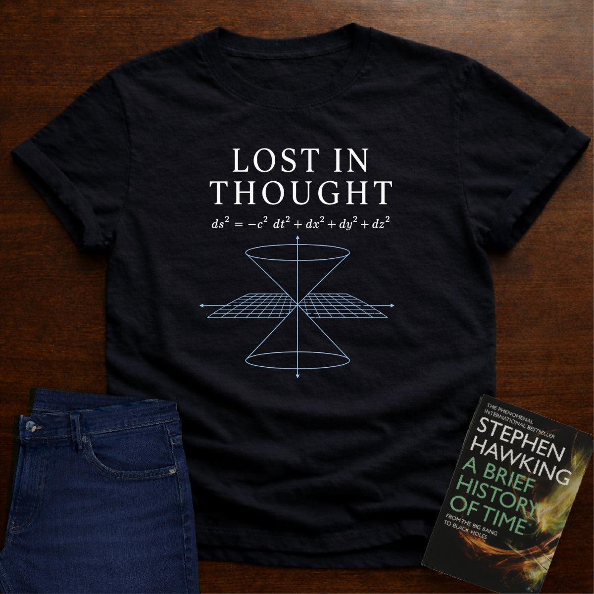 LOST IN THOUGHT. T-SHIRT