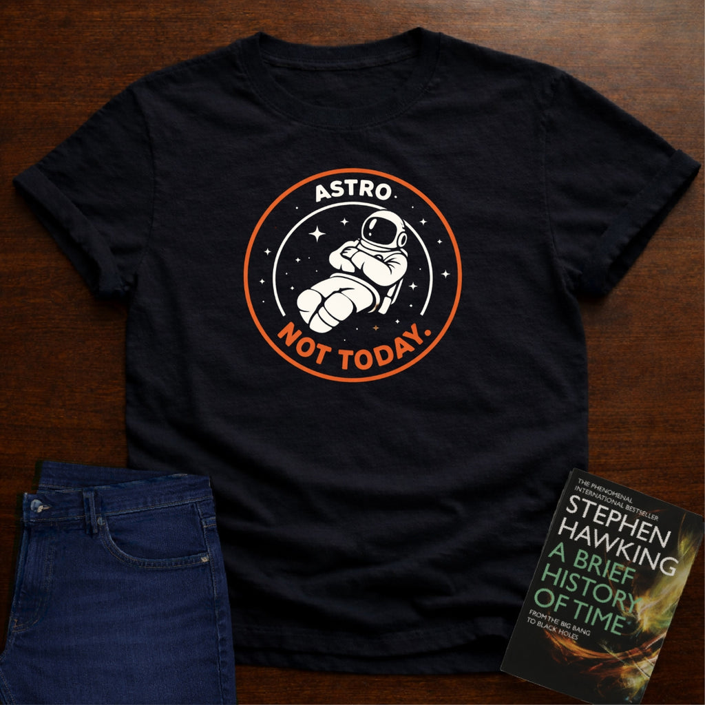 ASTRO-NOT TODAY. T-SHIRT