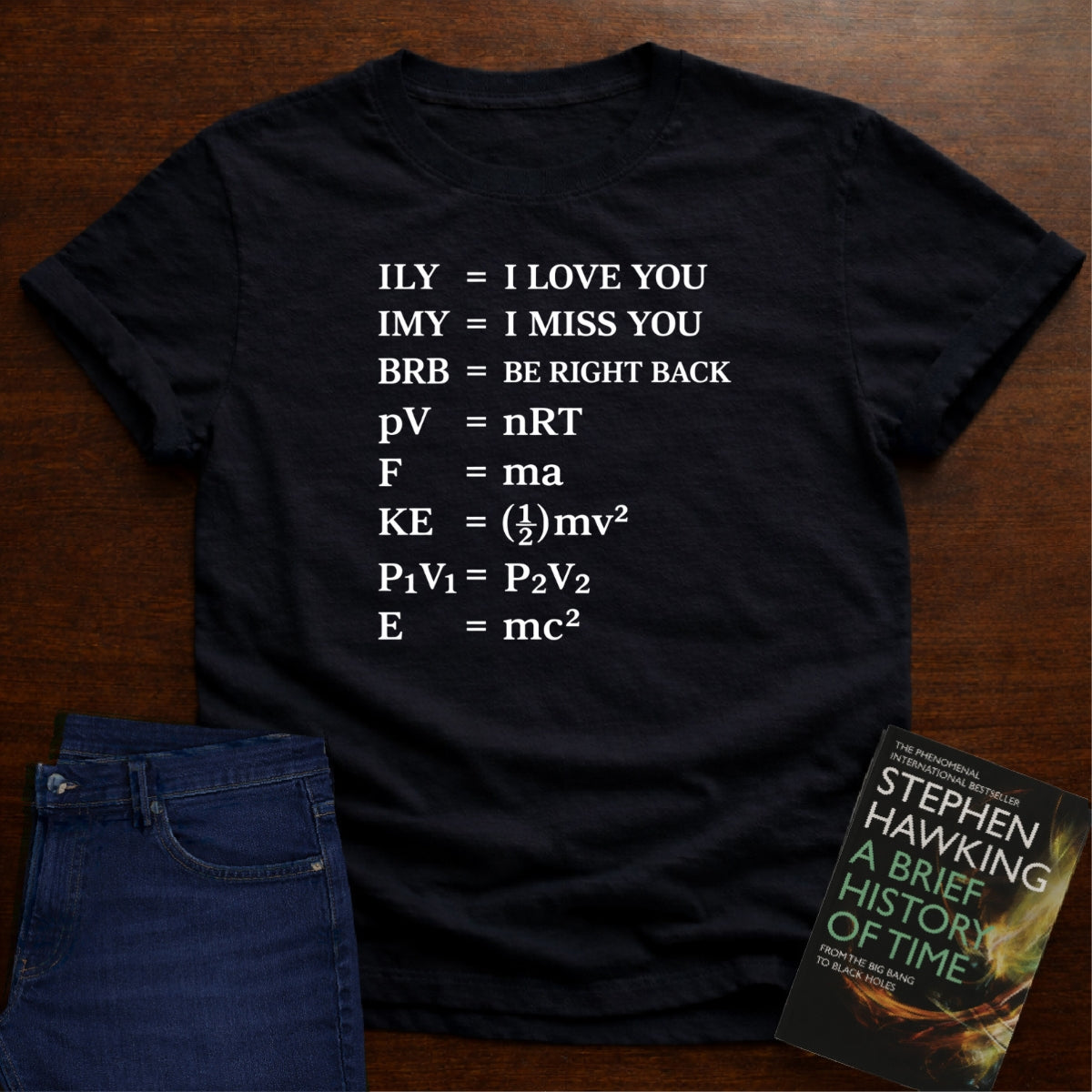 TEXTING PHYSICS T-SHIRT