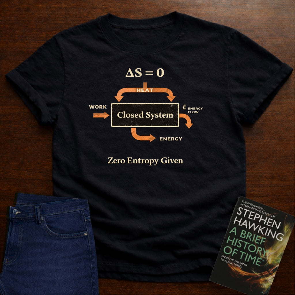 ZERO ENTROPY GIVEN. T-SHIRT