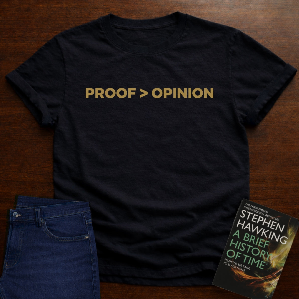PROOF > OPINION. T-SHIRT
