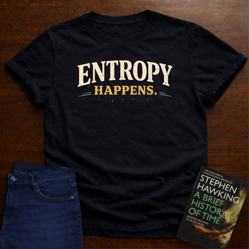 ENTROPY HAPPENS T-SHIRT