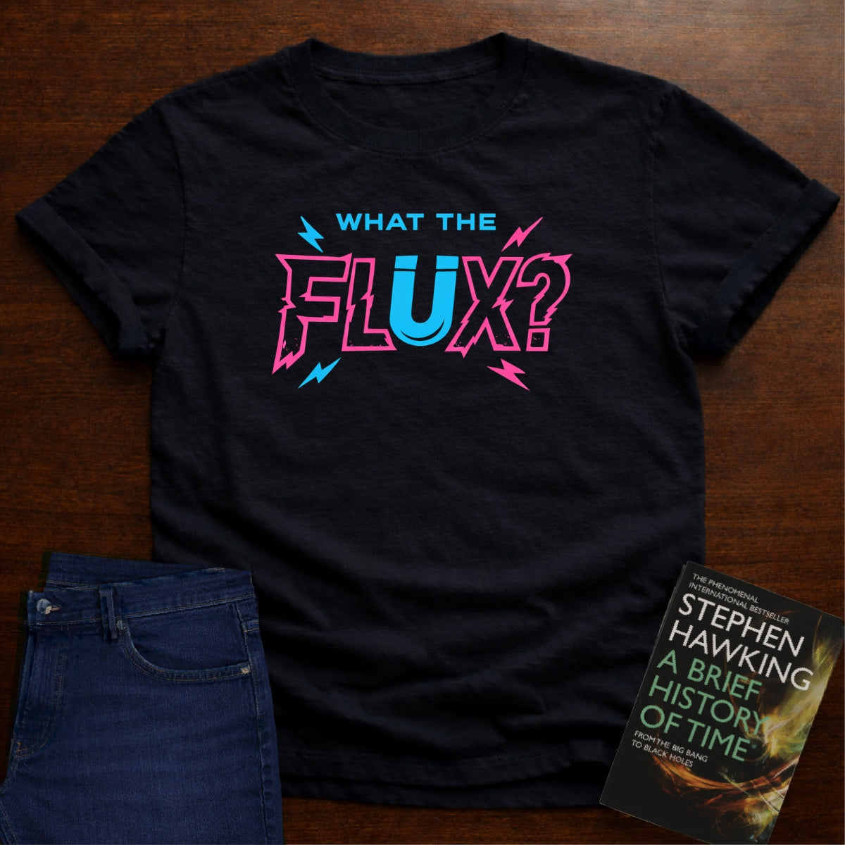 WHAT THE FLUX T-SHIRT