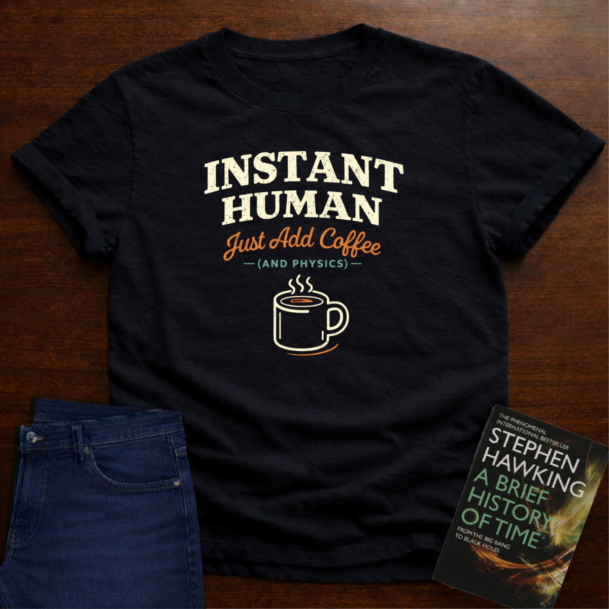 INSTANT HUMAN PHYSICS T-SHIRT