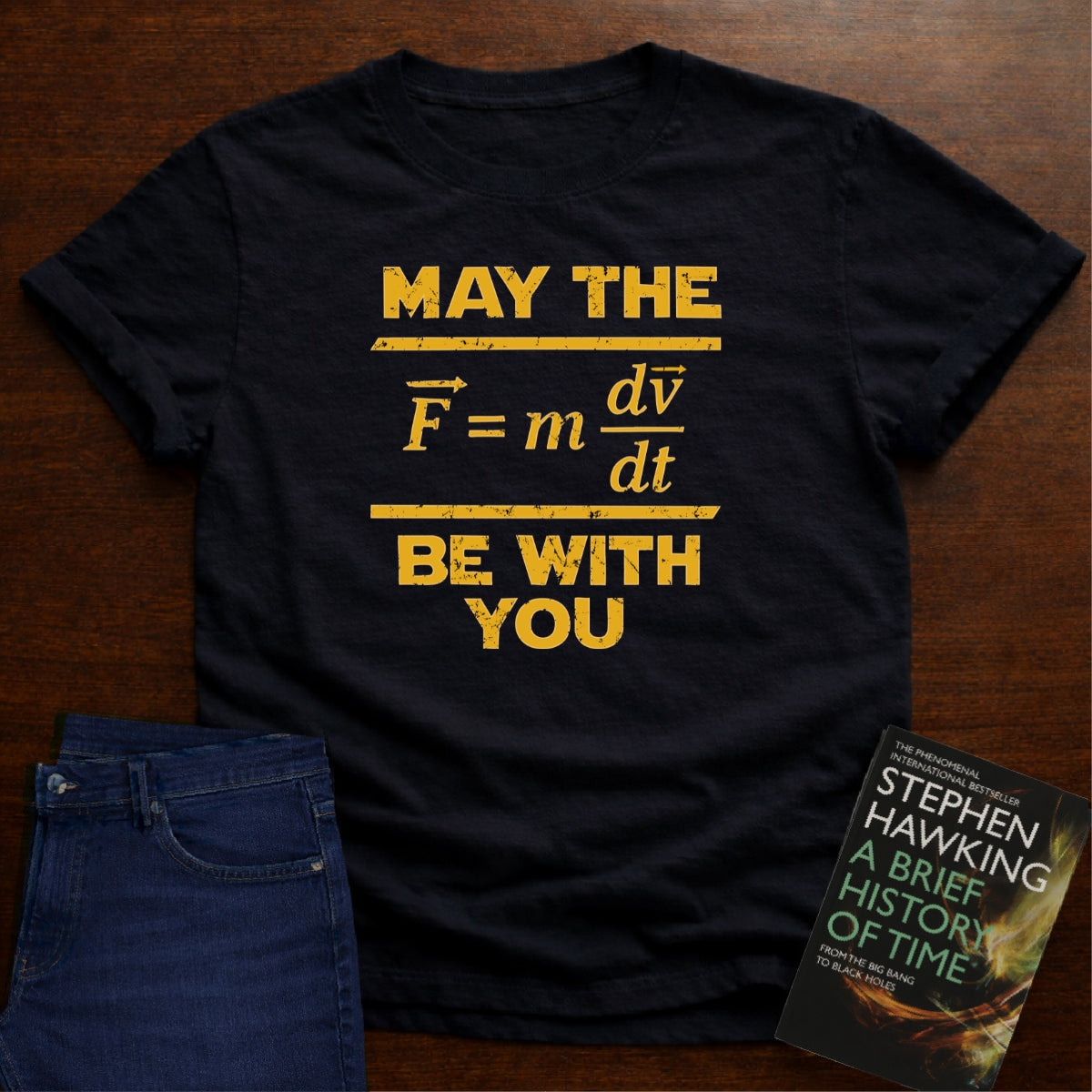 MAY THE FORCE BE WITH YOU T-SHIRT