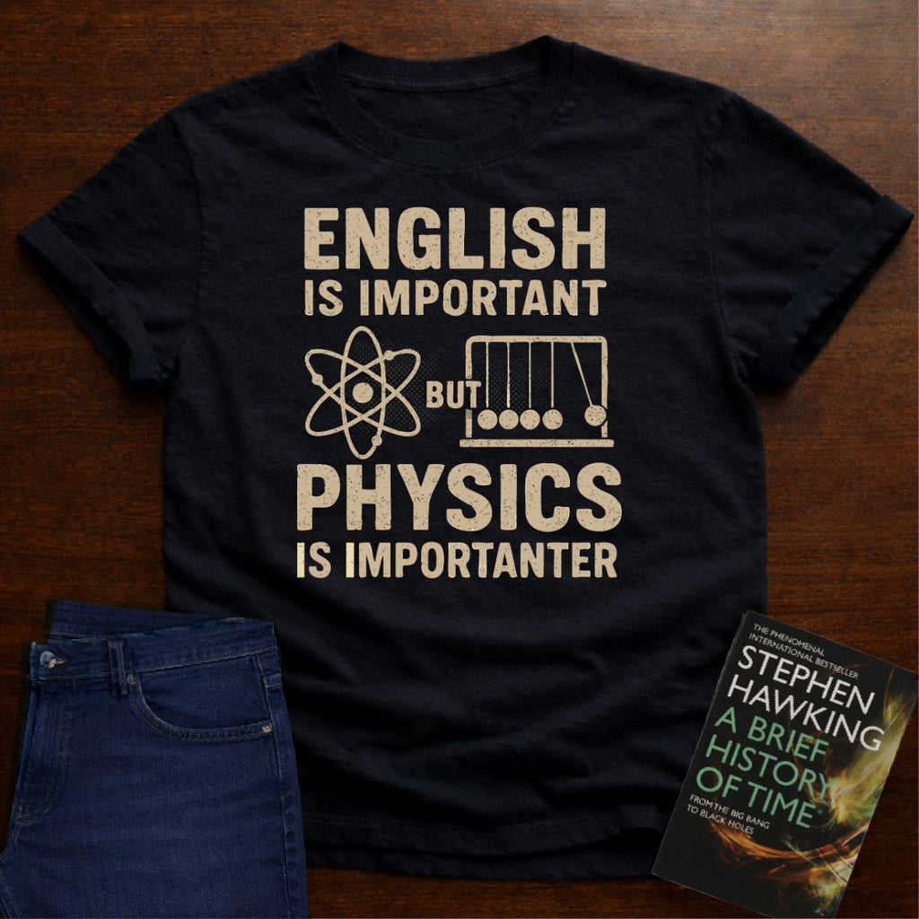 PHYSICS IS IMPORTANTER T-SHIRT