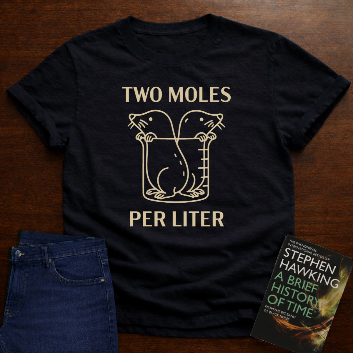 TWO MOLES PER LITER T-SHIRT