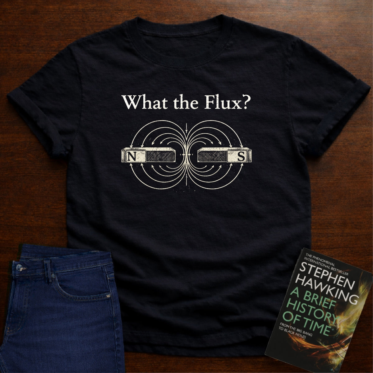 WHAT THE FLUX GRAPHIC T-SHIRT
