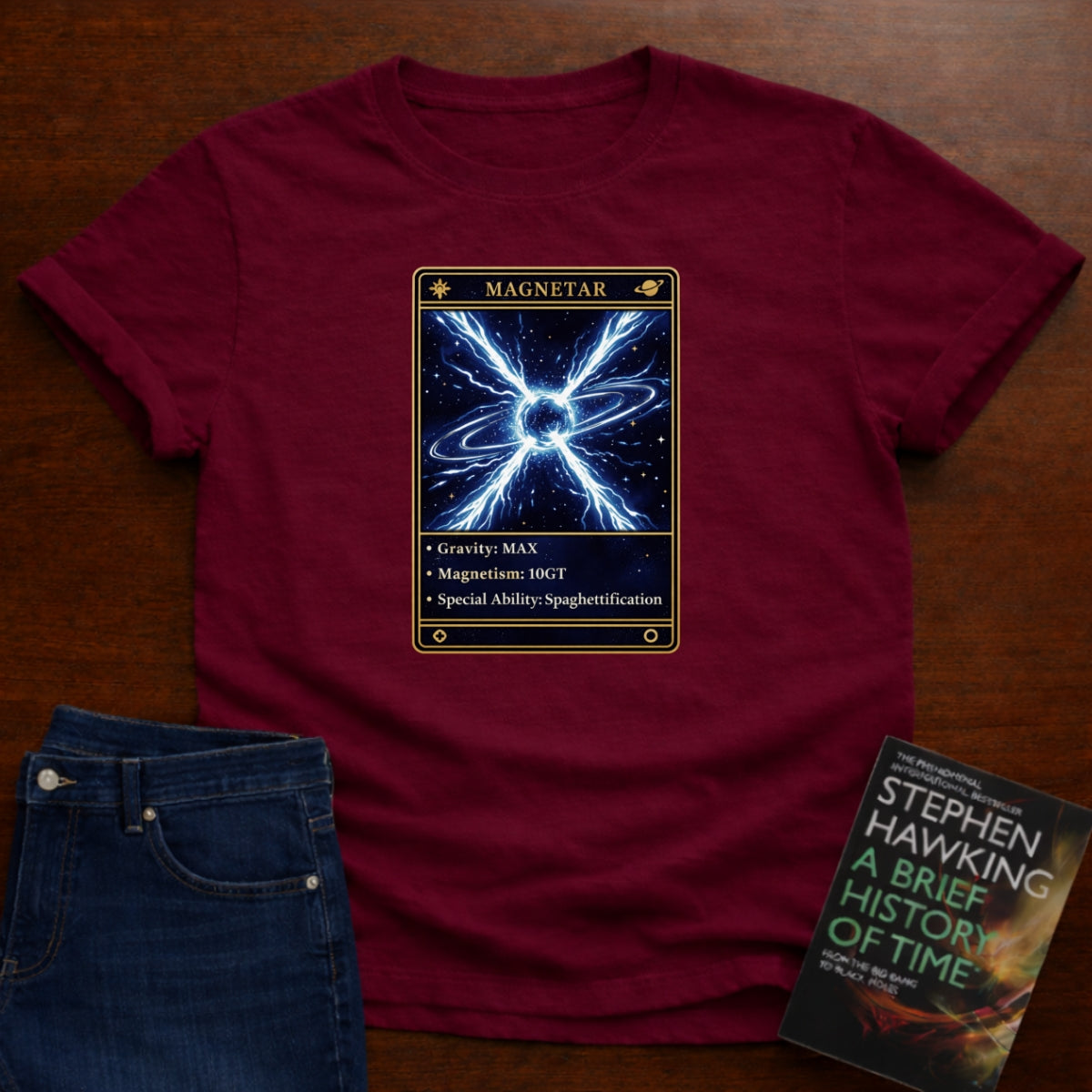 MAGNETAR GAMING PHYSICS T-SHIRT