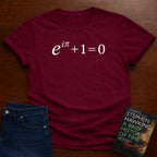 e^{iπ} + 1 = 0. T-SHIRT