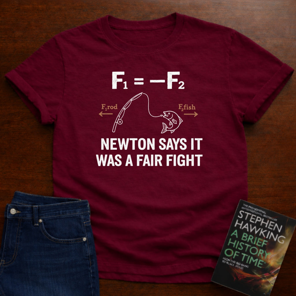 NEWTON SAYS IT WAS A FAIR FIGHT T-SHIRT