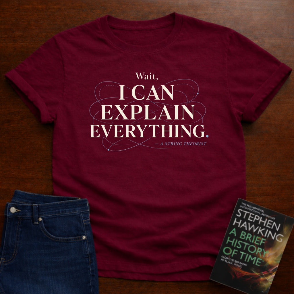 WAIT, I CAN EXPLAIN EVERYTHING. T-SHIRT