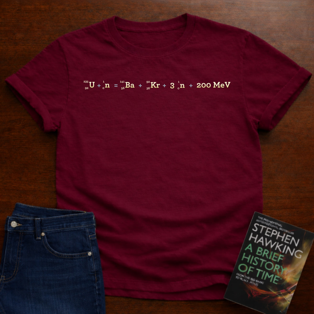 FISSION EQUATION T-SHIRT