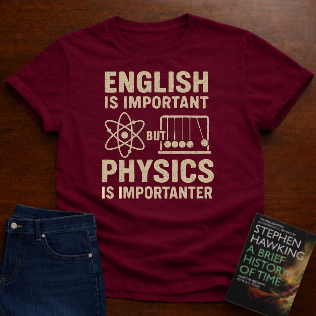 PHYSICS IS IMPORTANTER T-SHIRT