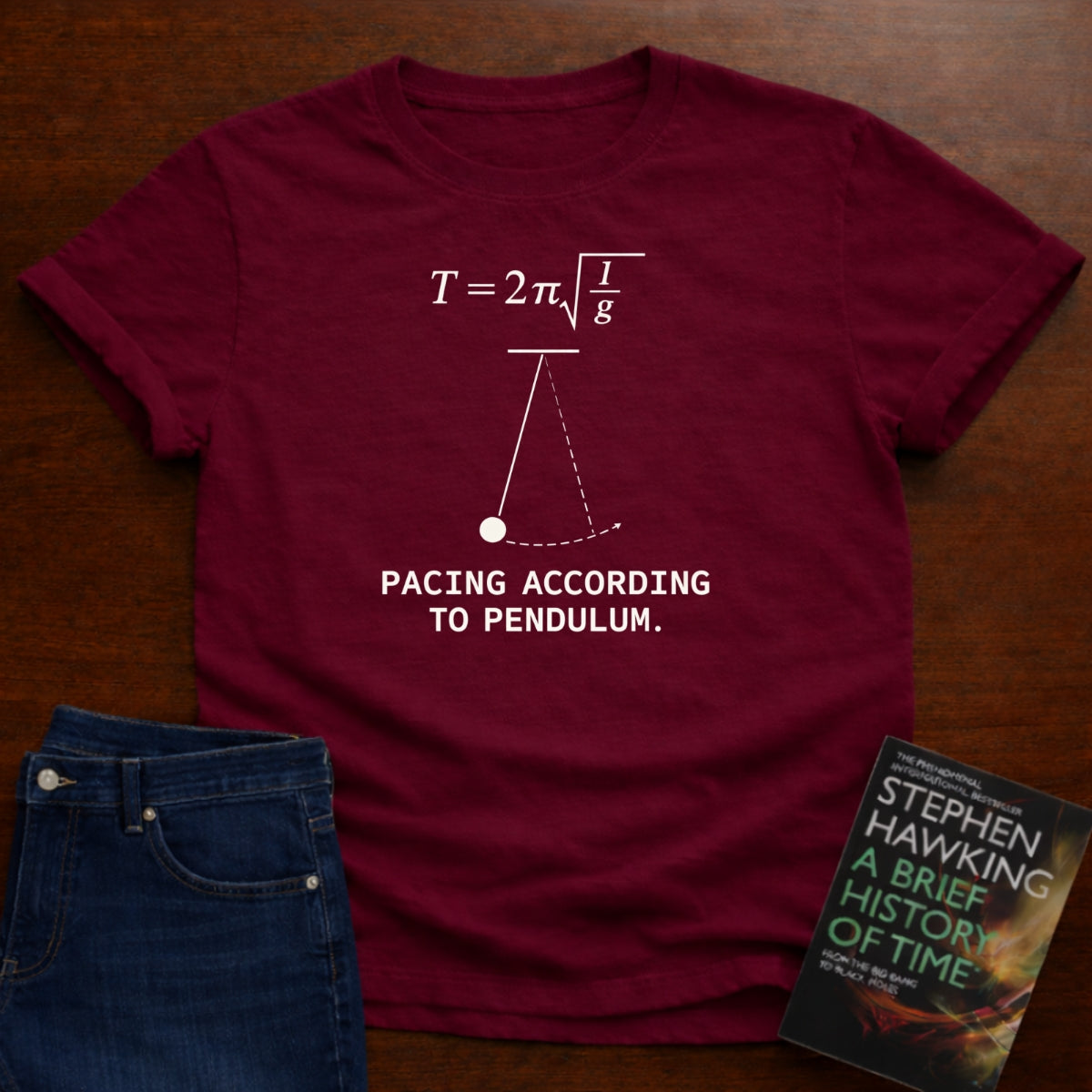 PACING ACCORDING TO PENDULUM. T-SHIRT