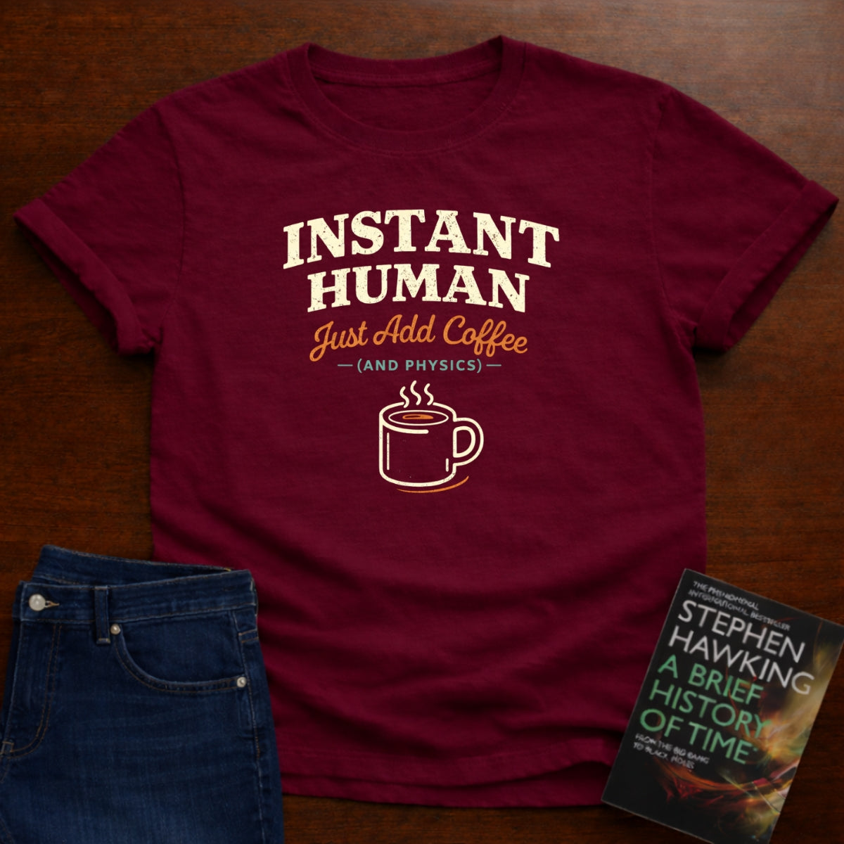 INSTANT HUMAN PHYSICS T-SHIRT