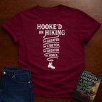 HOOKE'D ON HIKING T-SHIRT