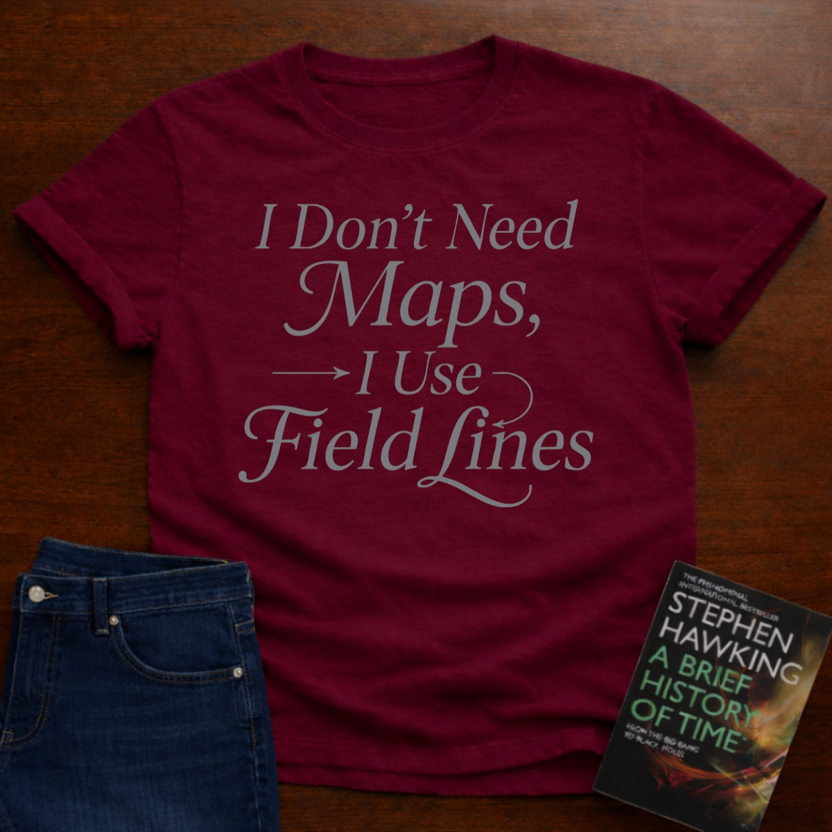 I USE FIELD LINES T-SHIRT