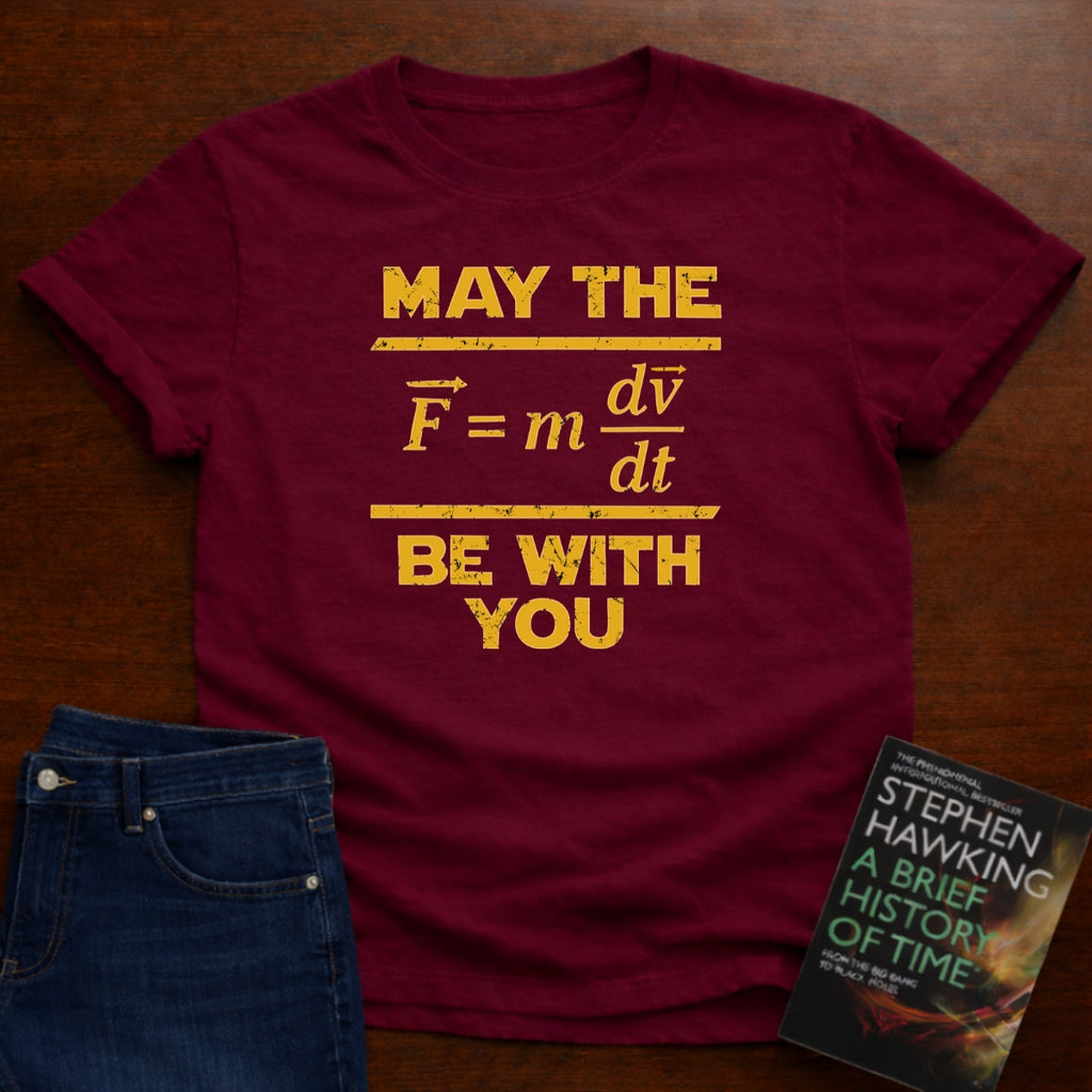 MAY THE FORCE BE WITH YOU T-SHIRT