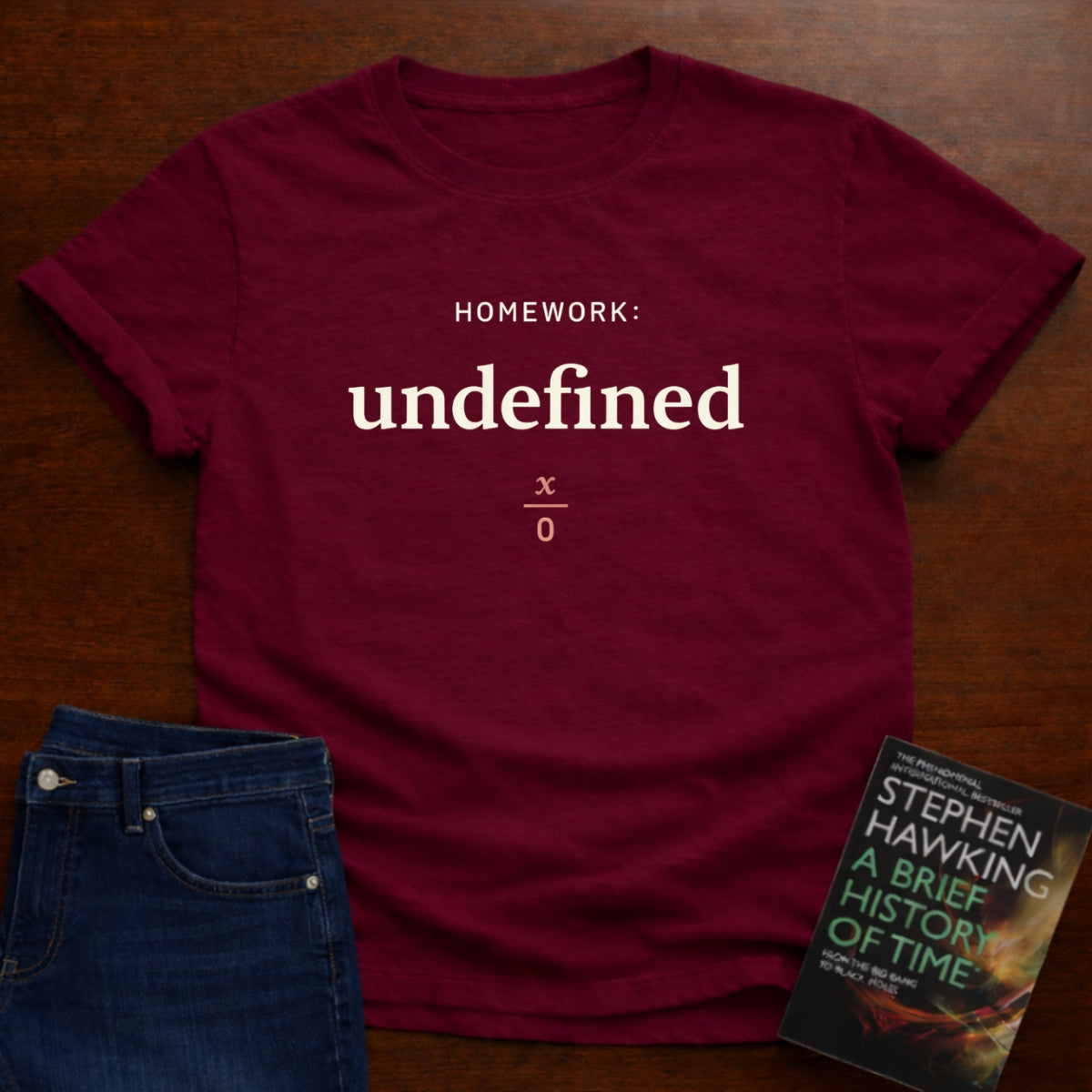 HOMEWORK: UNDEFINED. T-SHIRT