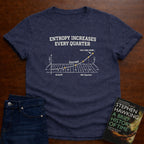 ENTROPY INCREASES EVERY QUARTER T-SHIRT