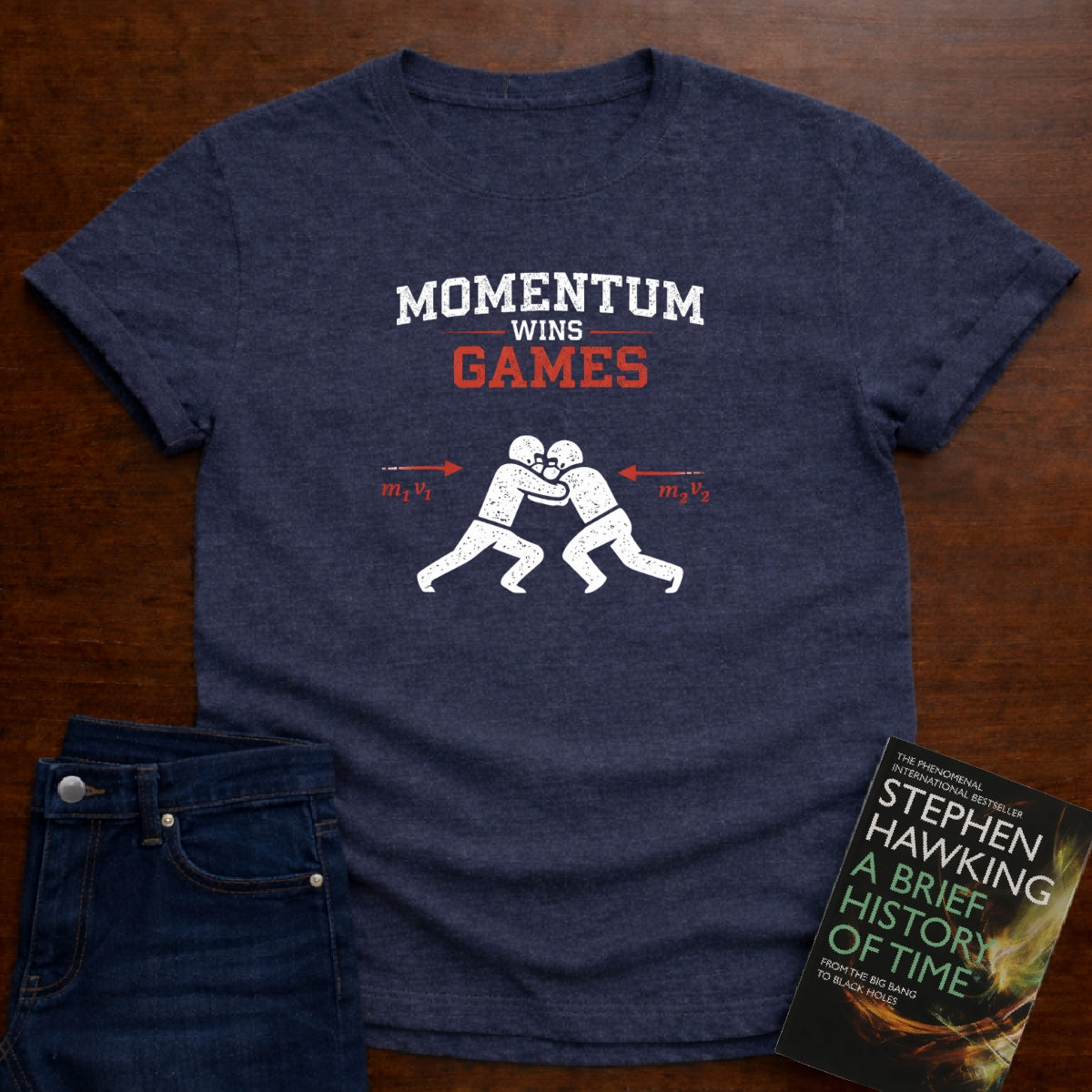 MOMENTUM WINS GAMES T-SHIRT