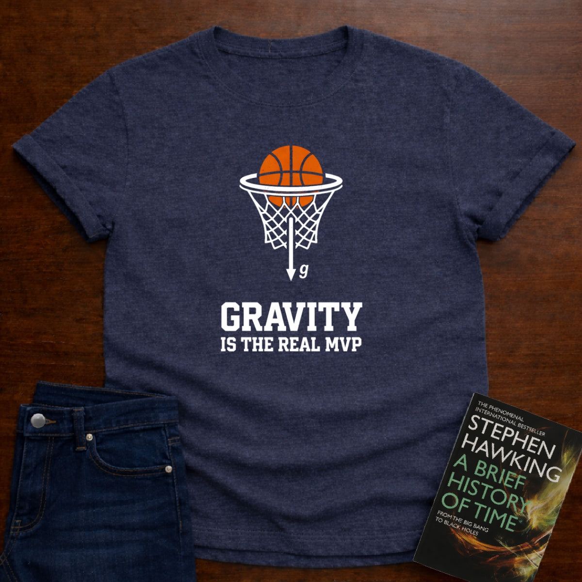 GRAVITY IS THE REAL MVP T-SHIRT