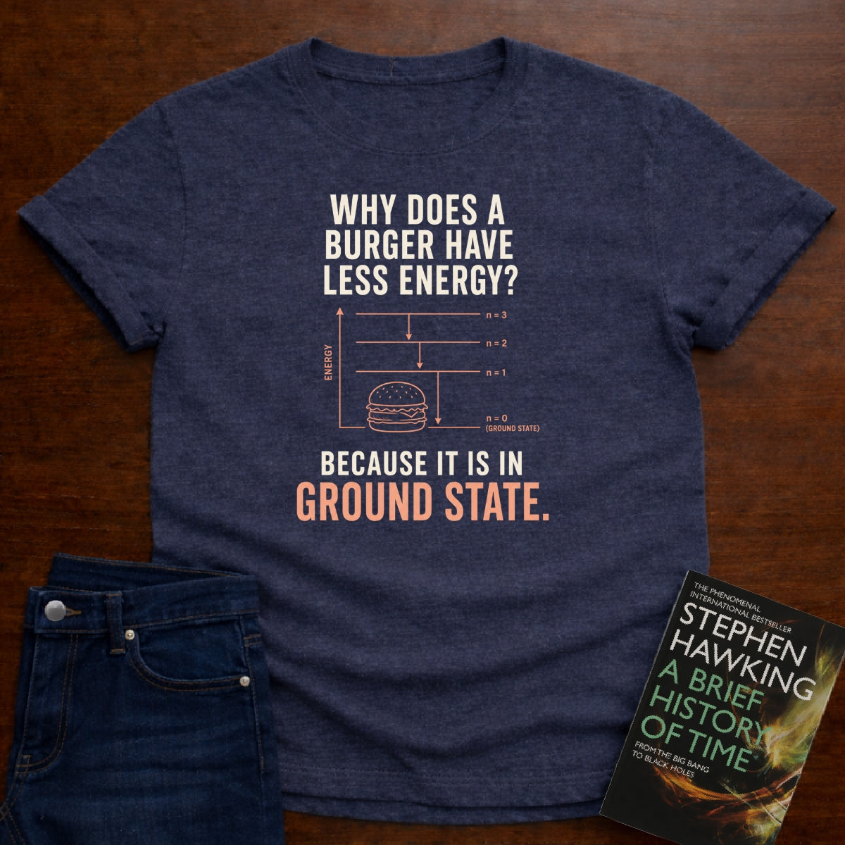 GROUND STATE BURGER. T-SHIRT