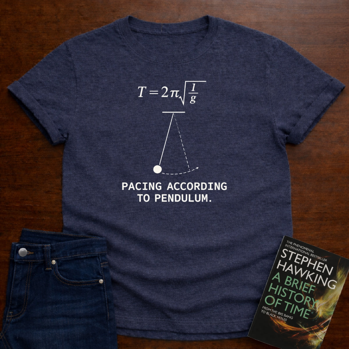PACING ACCORDING TO PENDULUM. T-SHIRT