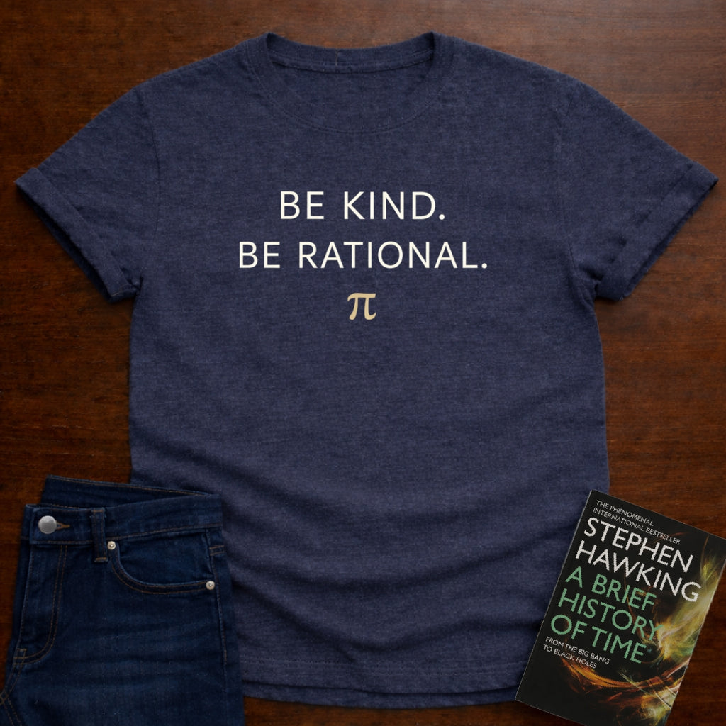 BE KIND. BE RATIONAL. T-SHIRT