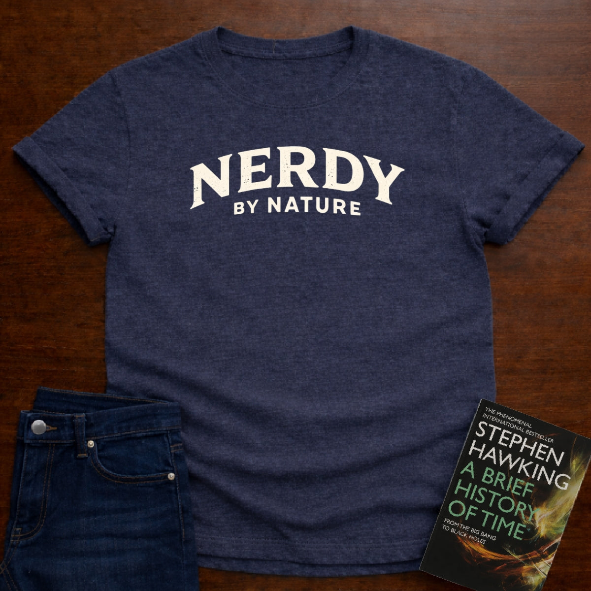 NERDY BY NATURE T-SHIRT