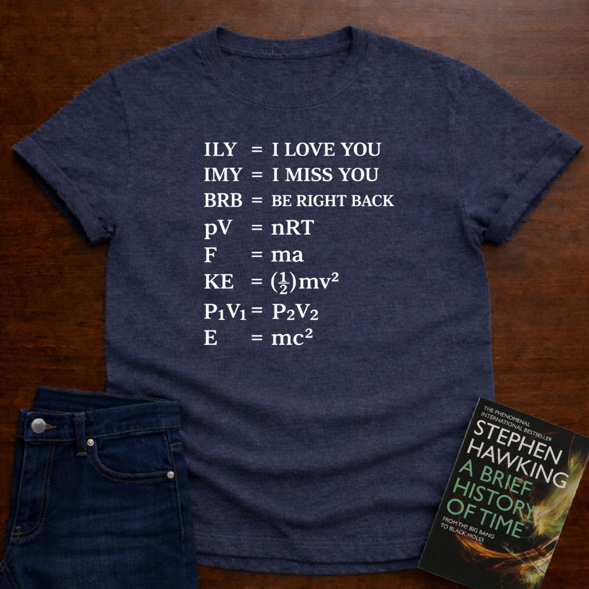 TEXTING PHYSICS T-SHIRT