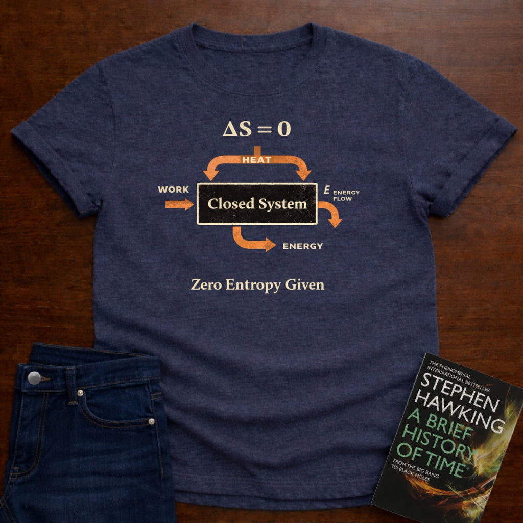 ZERO ENTROPY GIVEN. T-SHIRT