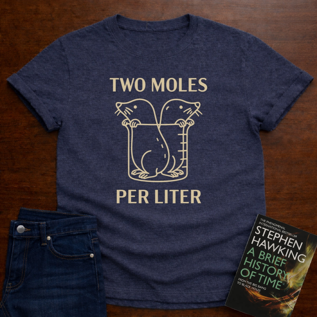TWO MOLES PER LITER T-SHIRT