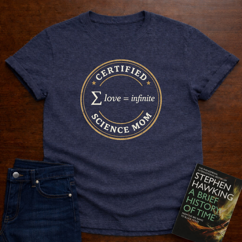 CERTIFIED SCIENCE MOM. T-SHIRT