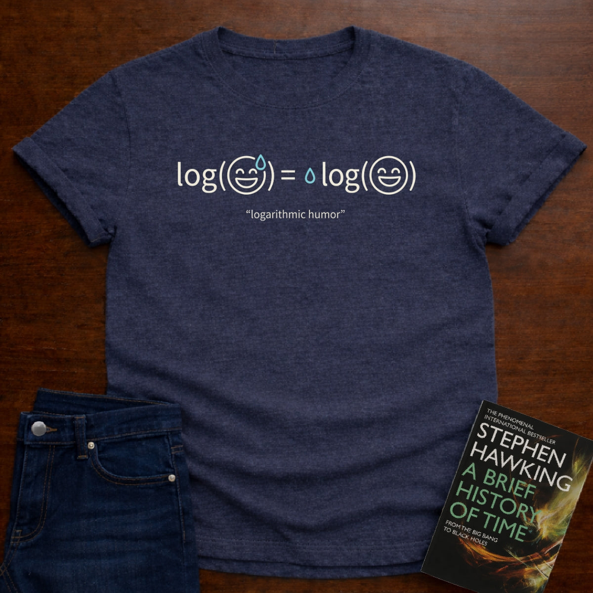 LOGARITHMIC EMOJI. T-SHIRT