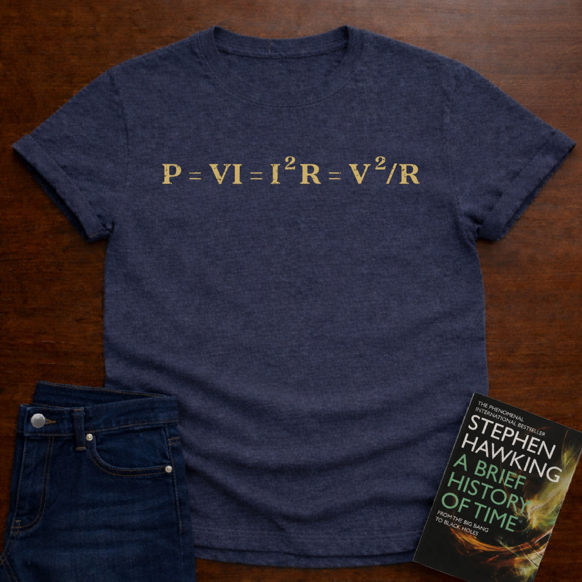 P=VI=I2R=V2/R T-SHIRT