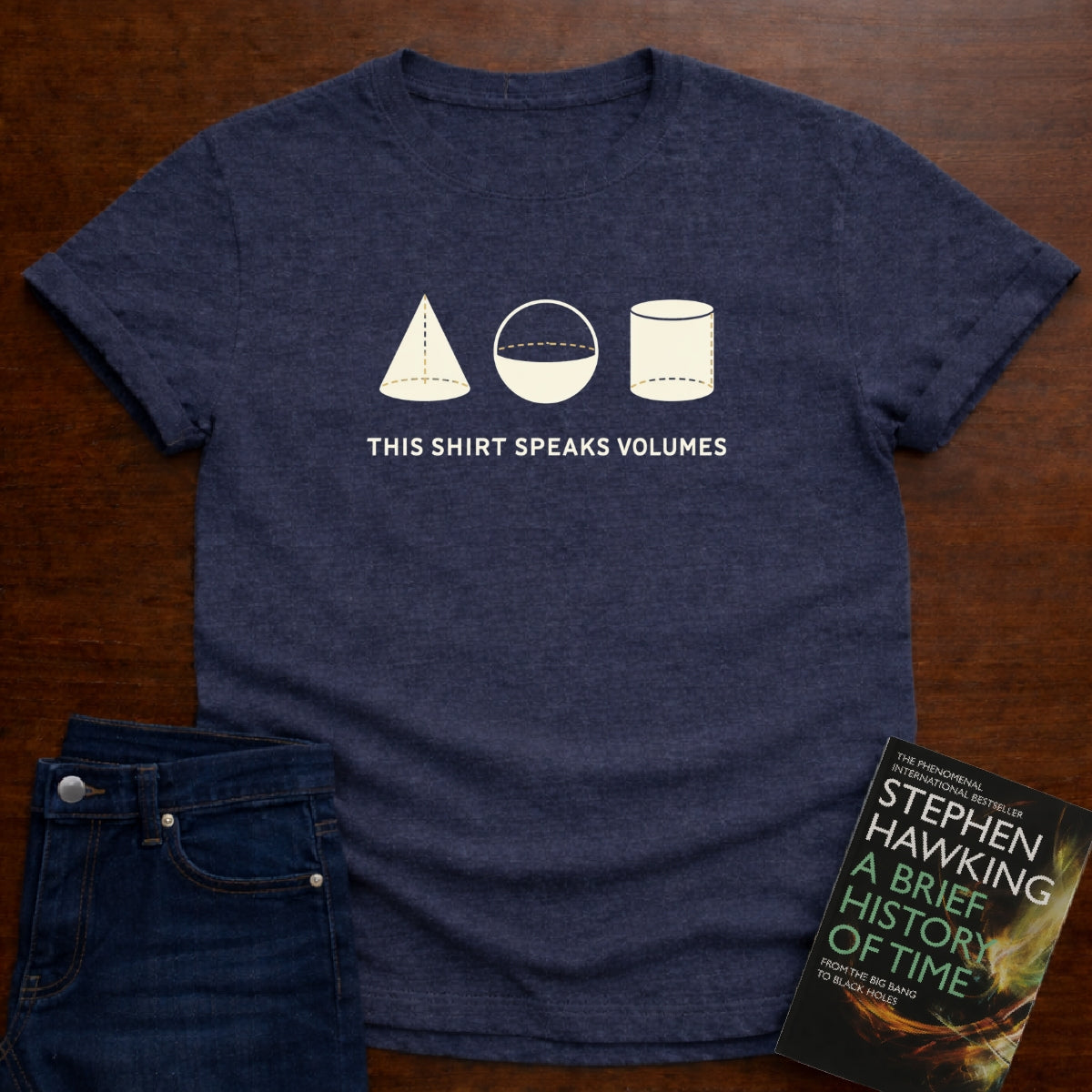 THIS SHIRT SPEAKS VOLUMES. T-SHIRT