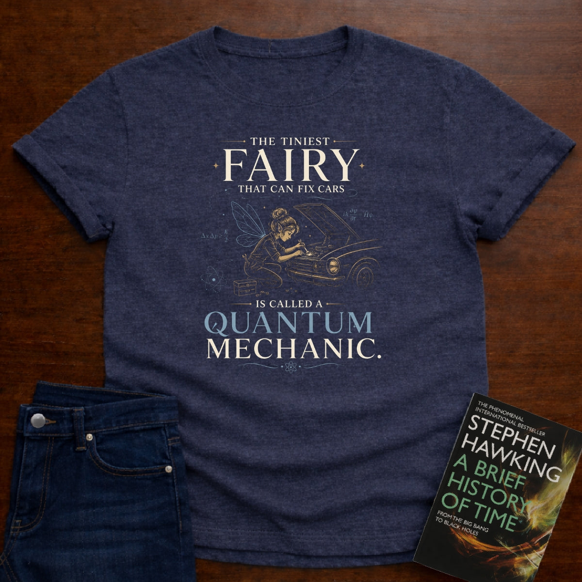 QUANTUM MECHANIC FAIRY. T-SHIRT