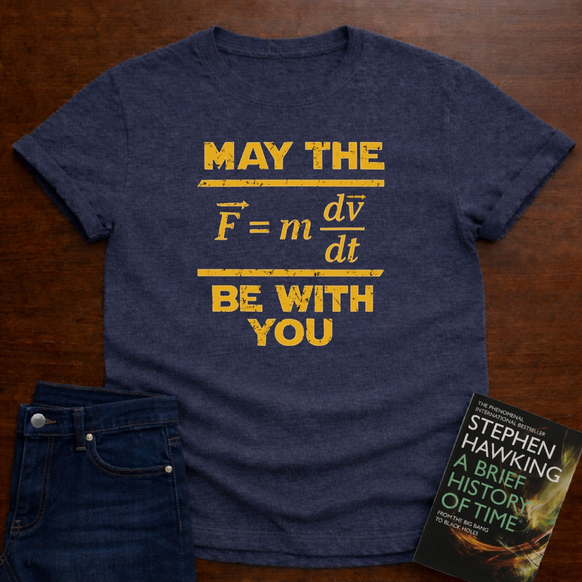 MAY THE FORCE BE WITH YOU T-SHIRT