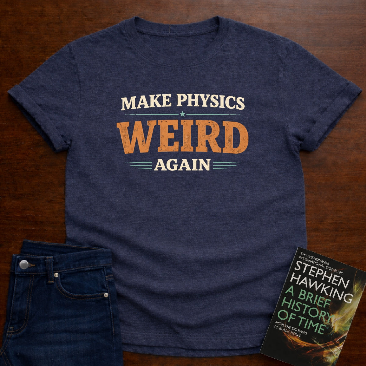 MAKE PHYSICS WEIRD AGAIN T-SHIRT